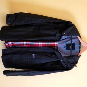 Hurley Plaid Lining Field Jacket